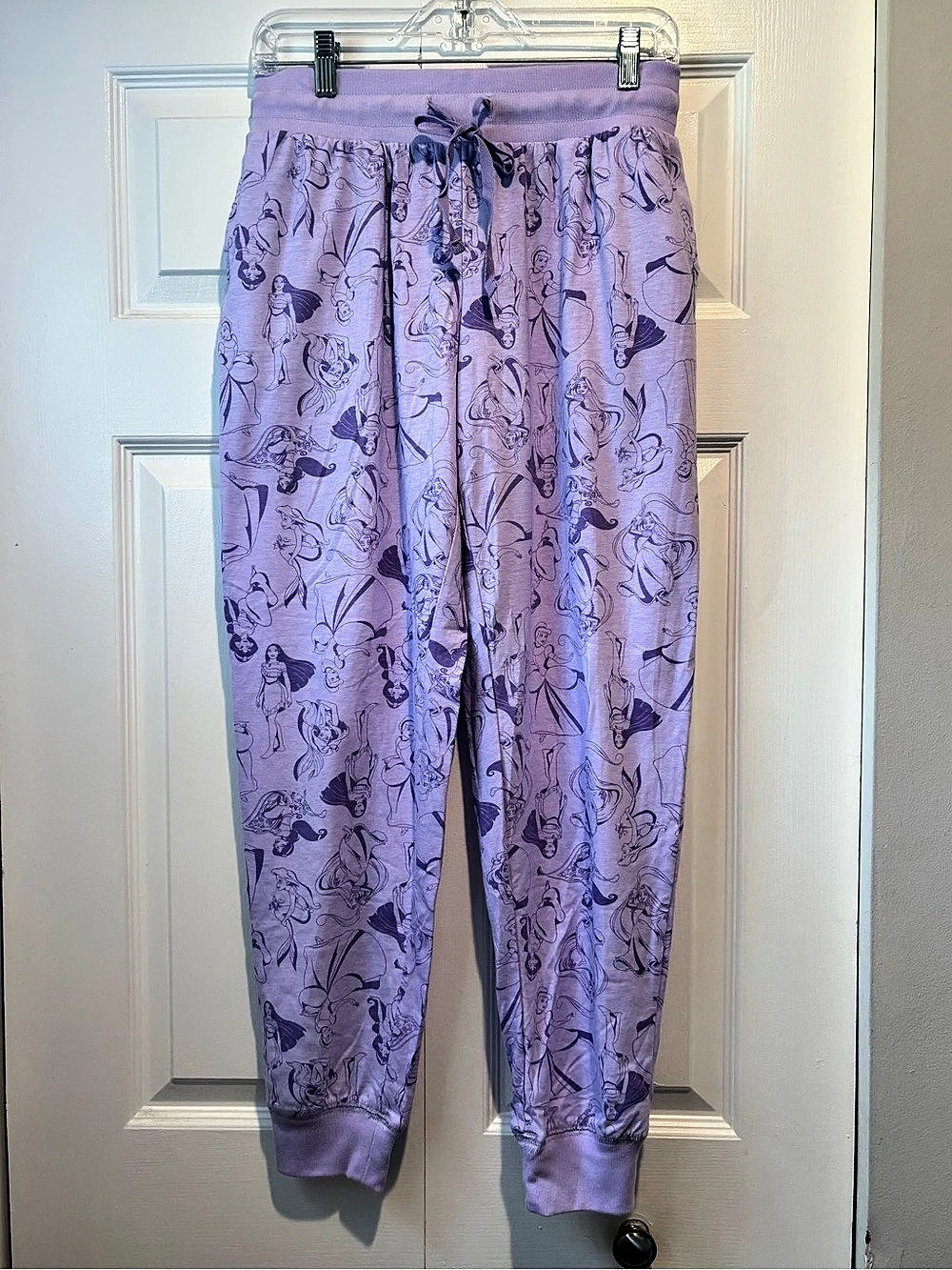 Disney Princess Jogger Pants in Purple Size Small / Medium